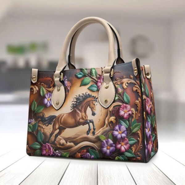 Horse Leather HandBag - VANDH 4423