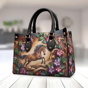 Horse Leather HandBag - VANDH 4423