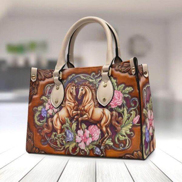 Horse Leather HandBag - VANDH 4425