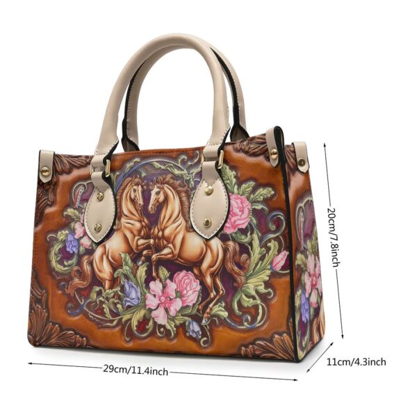 Horse Leather HandBag - VANDH 4425