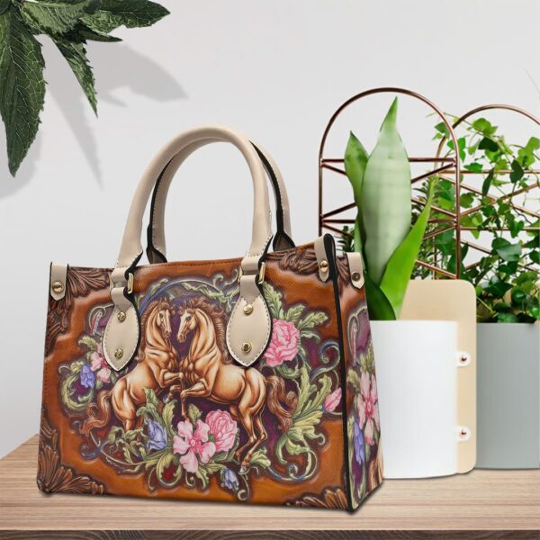 Horse Leather HandBag - VANDH 4425