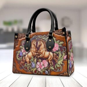 Horse Leather HandBag - VANDH 4425
