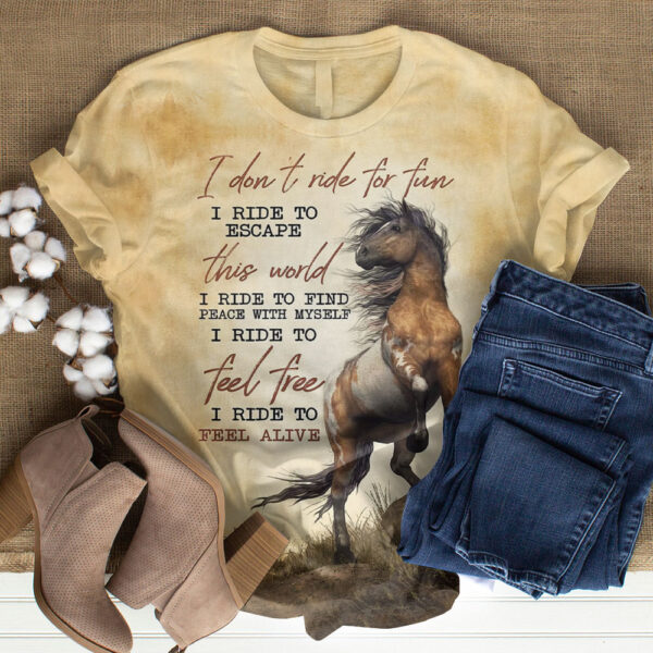 Horse 3D T-Shirt - VANDH 4418