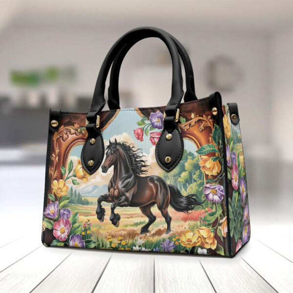 Horse Leather HandBag - VANDH 4430