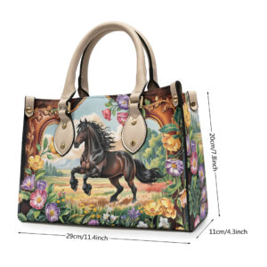 Horse Leather HandBag - VANDH 4430