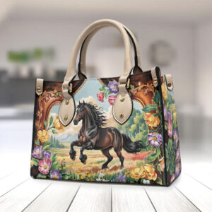 Horse Leather HandBag - VANDH 4430