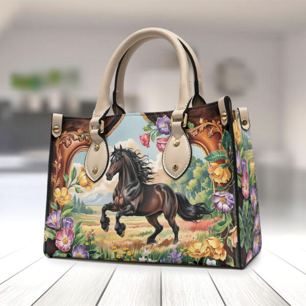 Horse Leather HandBag - VANDH 4430