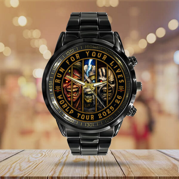 IRMA Black Stainless Steel Watch - GNE NEW286