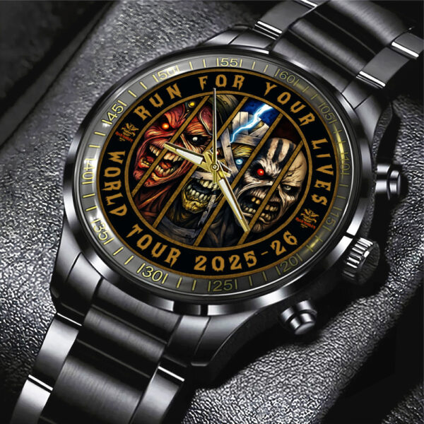 IRMA Black Stainless Steel Watch - GNE NEW286