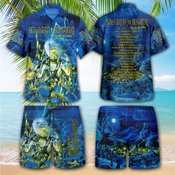 IRMA 3D Hawaiian Shirt Shorts - HOATT 9863