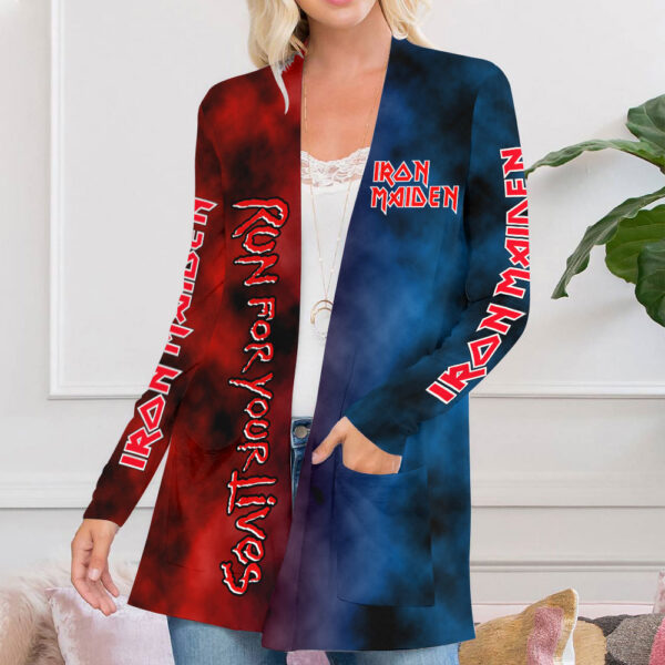 IRMA Women's Patch Pocket Cardigan - MAITM 10499