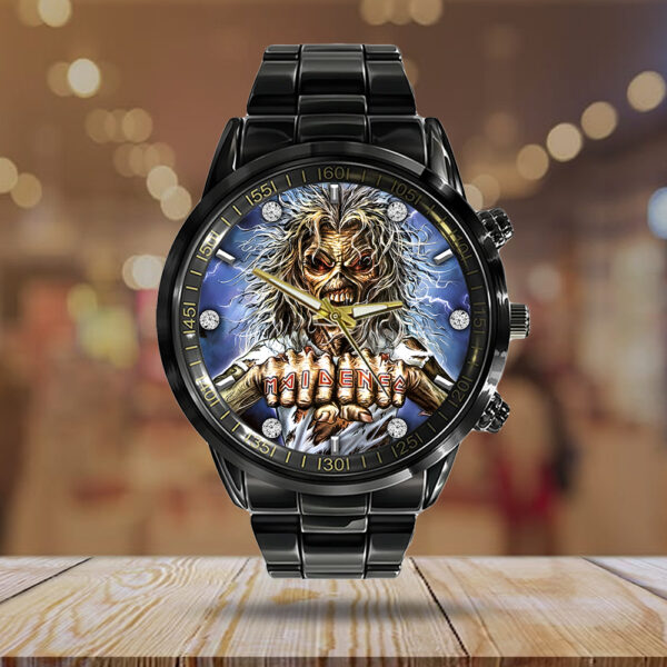 IRMA Black Stainless Steel Watch - GNE NEW192
