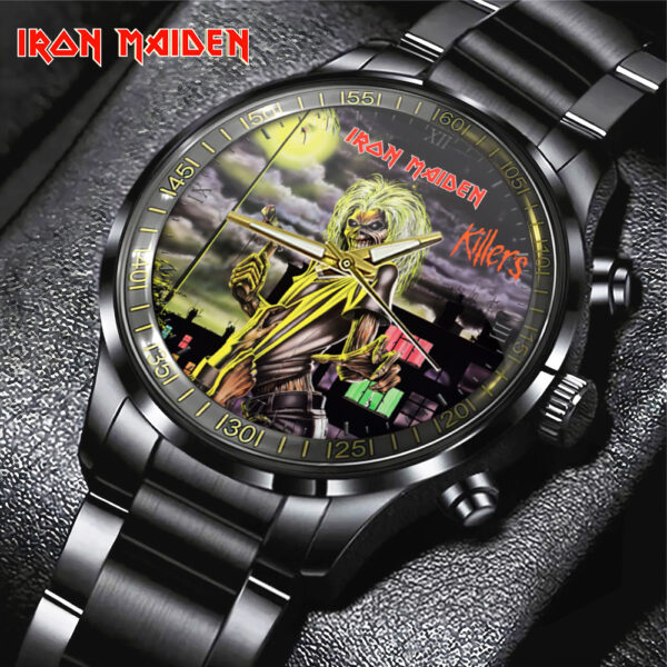 IRMA Black Stainless Steel Watch - GNE 3074