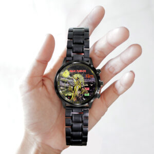 IRMA Black Stainless Steel Watch - GNE 3074
