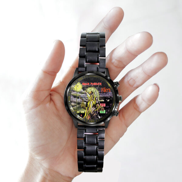 IRMA Black Stainless Steel Watch - GNE 3074