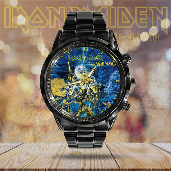 IRMA Black Stainless Steel Watch - GNE 3075
