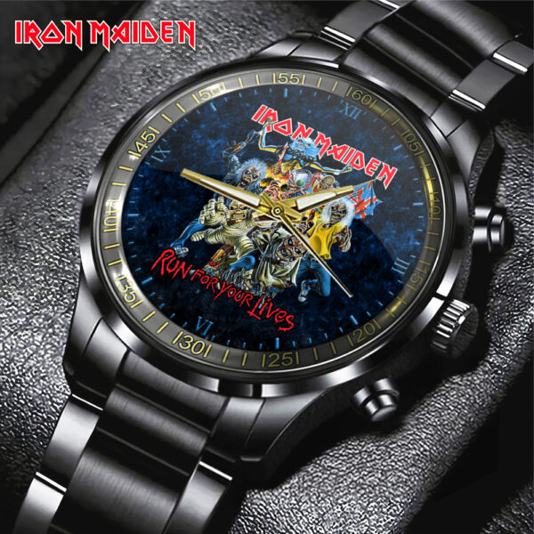 IRMA Black Stainless Steel Watch - GNE 3076