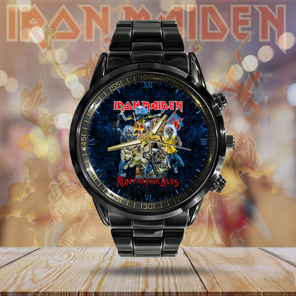 IRMA Black Stainless Steel Watch - GNE 3076