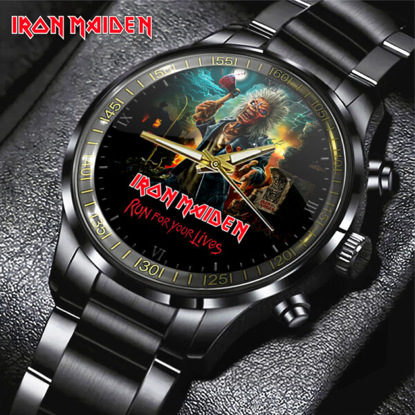 IRMA Black Stainless Steel Watch - GNE 3077