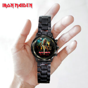 IRMA Black Stainless Steel Watch - GNE 3077
