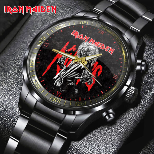 IRMA Black Stainless Steel Watch - GNE 3078