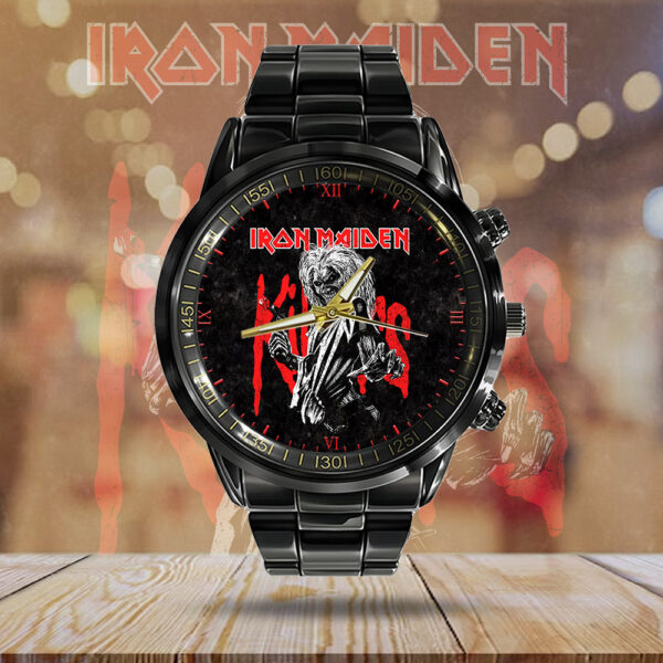 IRMA Black Stainless Steel Watch - GNE 3078