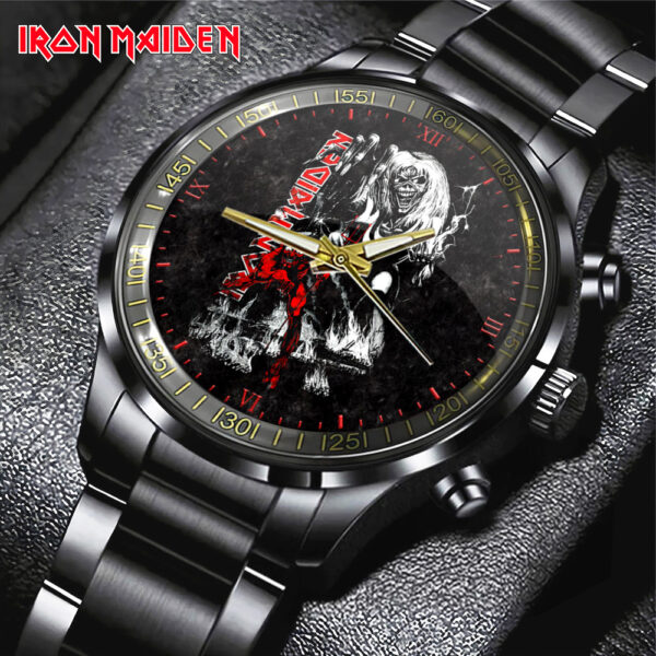 IRMA Black Stainless Steel Watch - GNE 3079