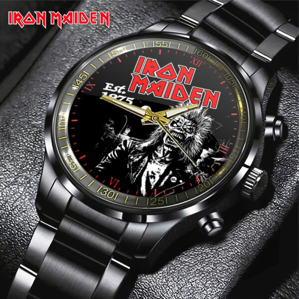 IRMA Black Stainless Steel Watch - GNE 3080