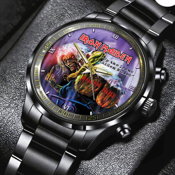 IRMA Black Stainless Steel Watch - GNE NEW261