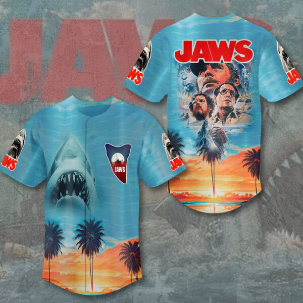 Jaws Baseball Jersey - MAITM 10833