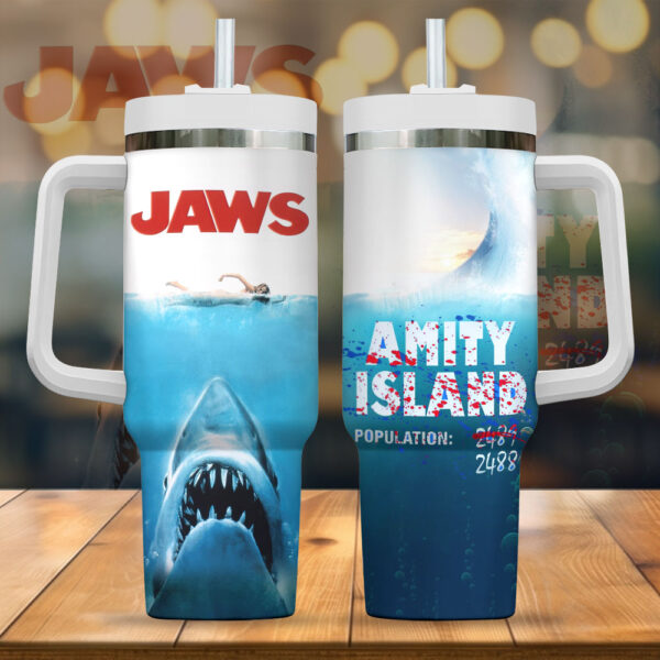 Jaws 40oz Stanley Tumbler - MAITM 10866