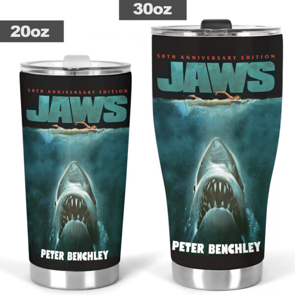 Personalized Jaws Tumbler Cup - TANTN 12280