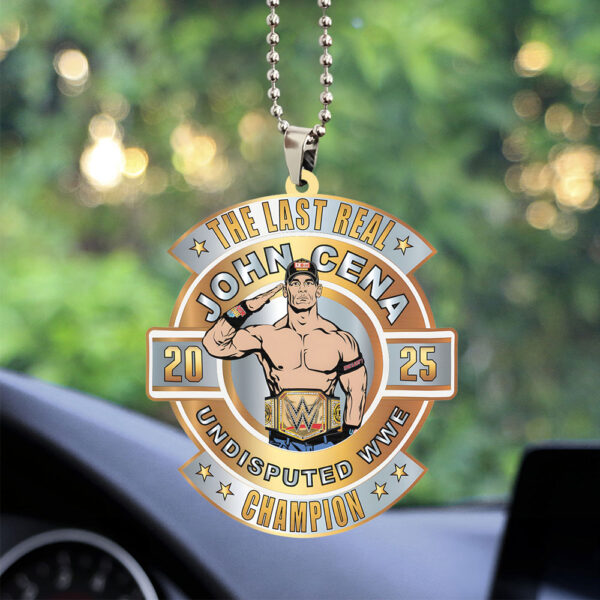John Cena Custom Shape 2-sided Acrylic Car Ornament - TANTN 12242