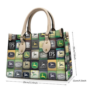 John Deere Leather HandBag - VANDH 4443