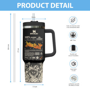 Judas Priest 40oz Stanley Tumbler - TANTN 12094