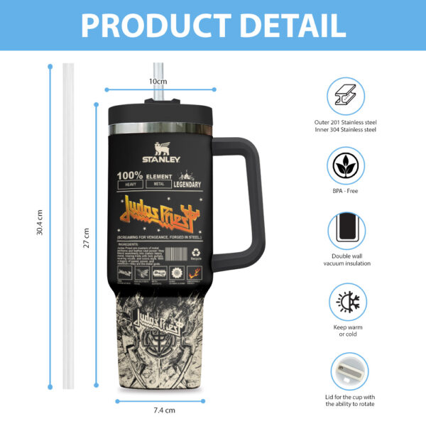 Judas Priest 40oz Stanley Tumbler - TANTN 12094