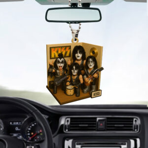 Kiss Band Custom Shape 1-sided Acrylic Car Ornament - GNE NEW176