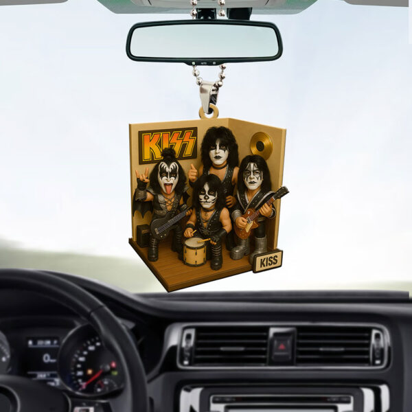 Kiss Band Custom Shape 1-sided Acrylic Car Ornament - GNE NEW176