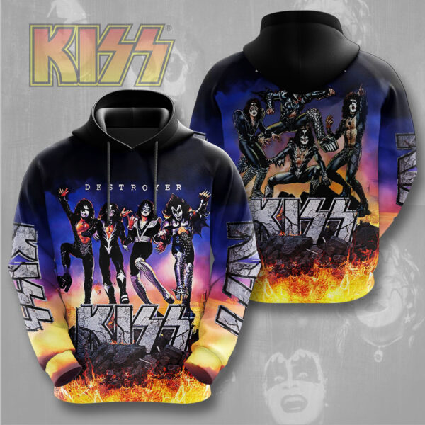 Kiss Band 3D Apparel - GNE NEW229