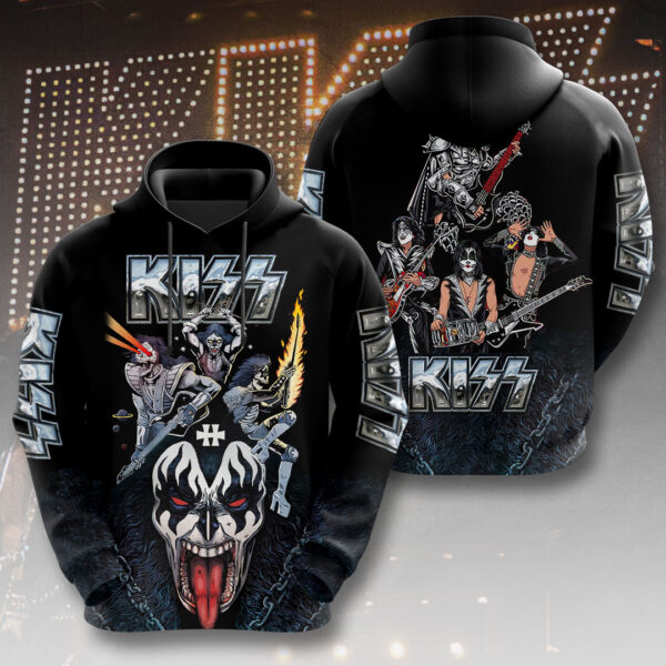 Kiss Band 3D Apparel - GNE 3222