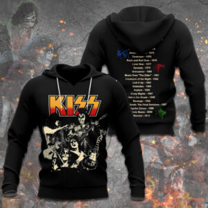 Kiss Band 3D Apparel - GNE 3241