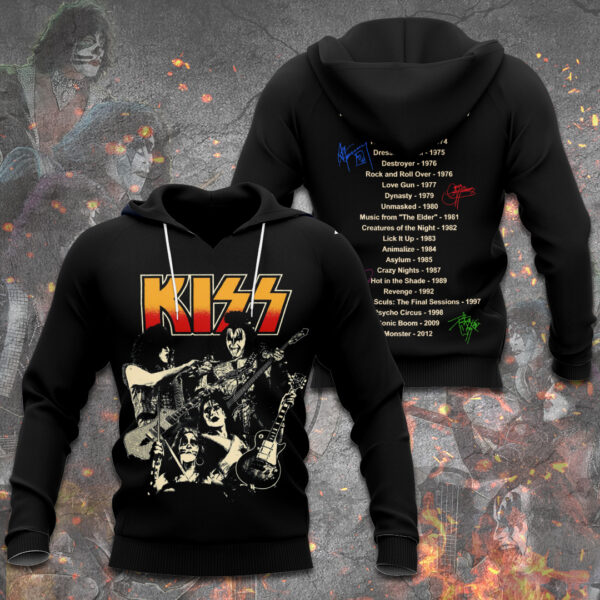 Kiss Band 3D Apparel - GNE 3241