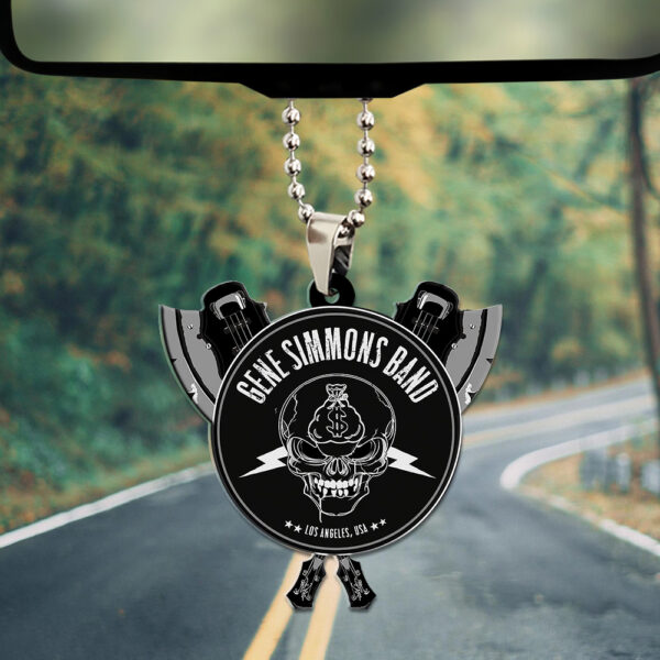 Kiss Band x Gene Simmons Custom Shape 2-sided Acrylic Car Ornament – GNE 3155