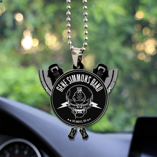 Kiss Band x Gene Simmons Custom Shape 2-sided Acrylic Car Ornament – GNE 3155