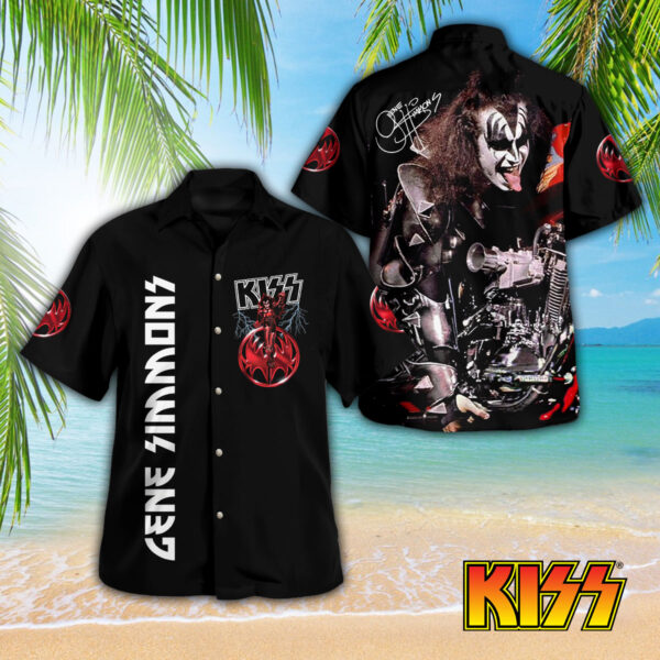 Kiss Band 3D Hawaiian Shirt - GNE 3201