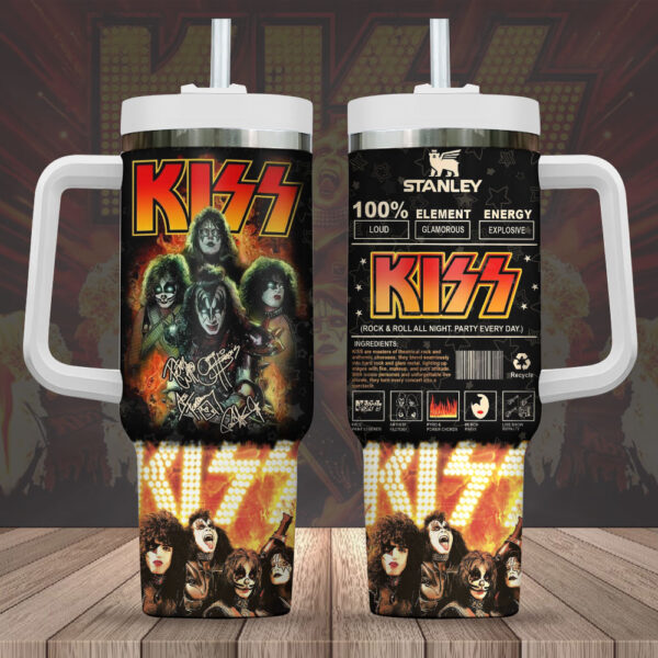 Kiss Band 40oz Stanley Tumbler - MAITM 10691
