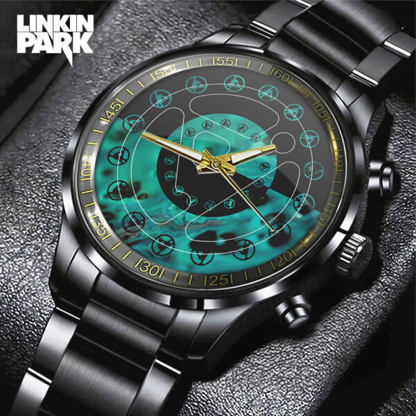 Linkin Park Black Stainless Steel Watch - TANTN 12071
