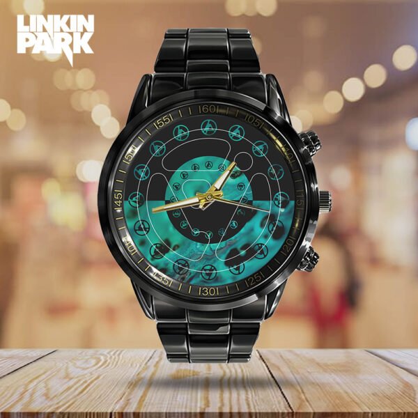 Linkin Park Black Stainless Steel Watch - TANTN 12071