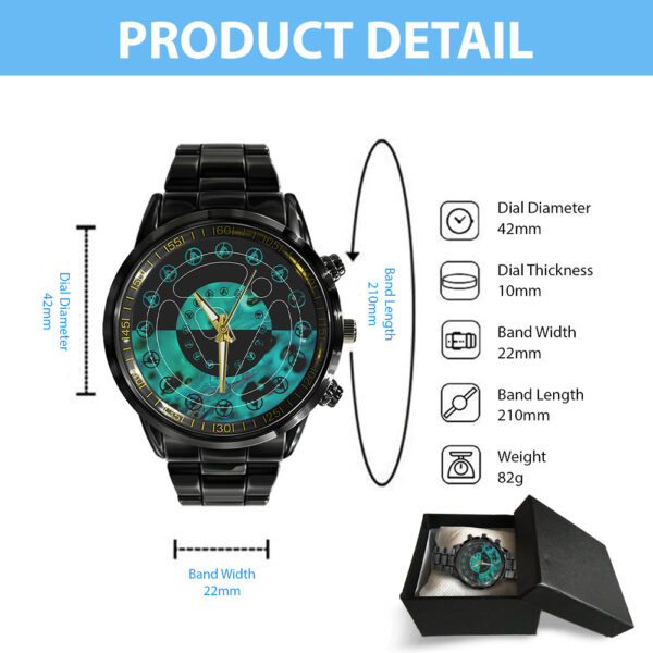 Linkin Park Black Stainless Steel Watch - TANTN 12071