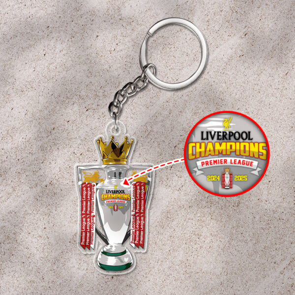 Liverpool FC Custom Shape 1-sided Keychain - HOATT 9960